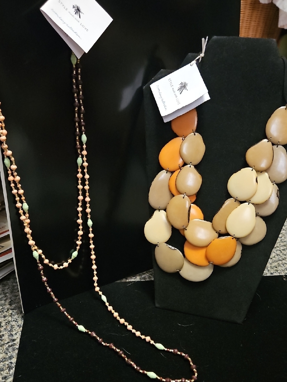 Noonday Collection Lot Of 2 Necklaces Nwt